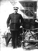 John William Johnston at High Rock, Pen Mar, MD